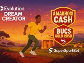 Evolution-Dream-Creator-has-officially-touched-down-in-Africa,-with-the-launch-of-AMAKHOSI-CASH-and-BUCS-GOLD-RUSH-by-SuperSportBet