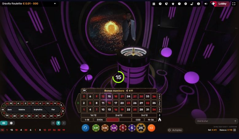 Gravity Roulette
