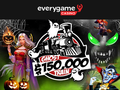 EveryGame Casino Rolls Out $150,000 Ghost Train Promotion