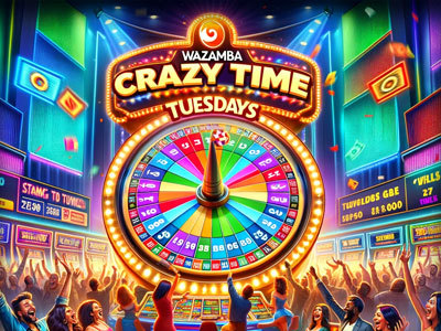 Crazy Time Tuesdays at Wazamba: Unlock €10 Reward by Hitting All Bonus Rounds