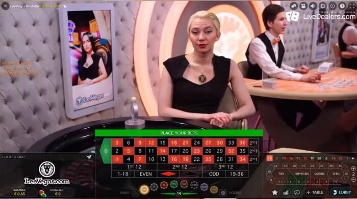 Leo Vegas Exclusive Roulette