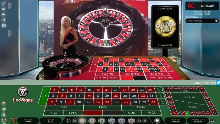 Golden Ball Roulette