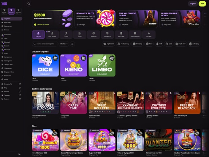 Cloudbet Casino