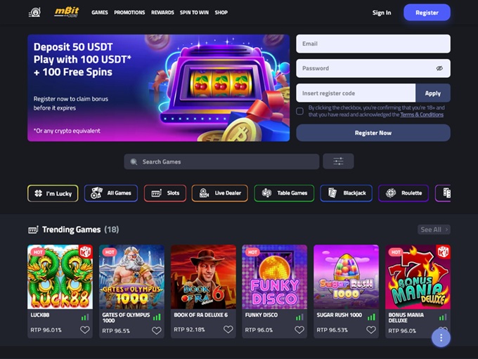 mBitCasino